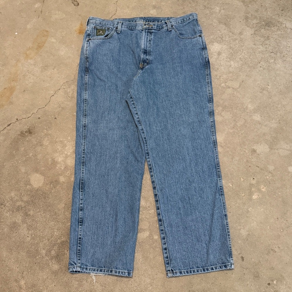 Cinch Jeans Mens 40x30 Blue Denim Green Label Western Workwear MB90530001